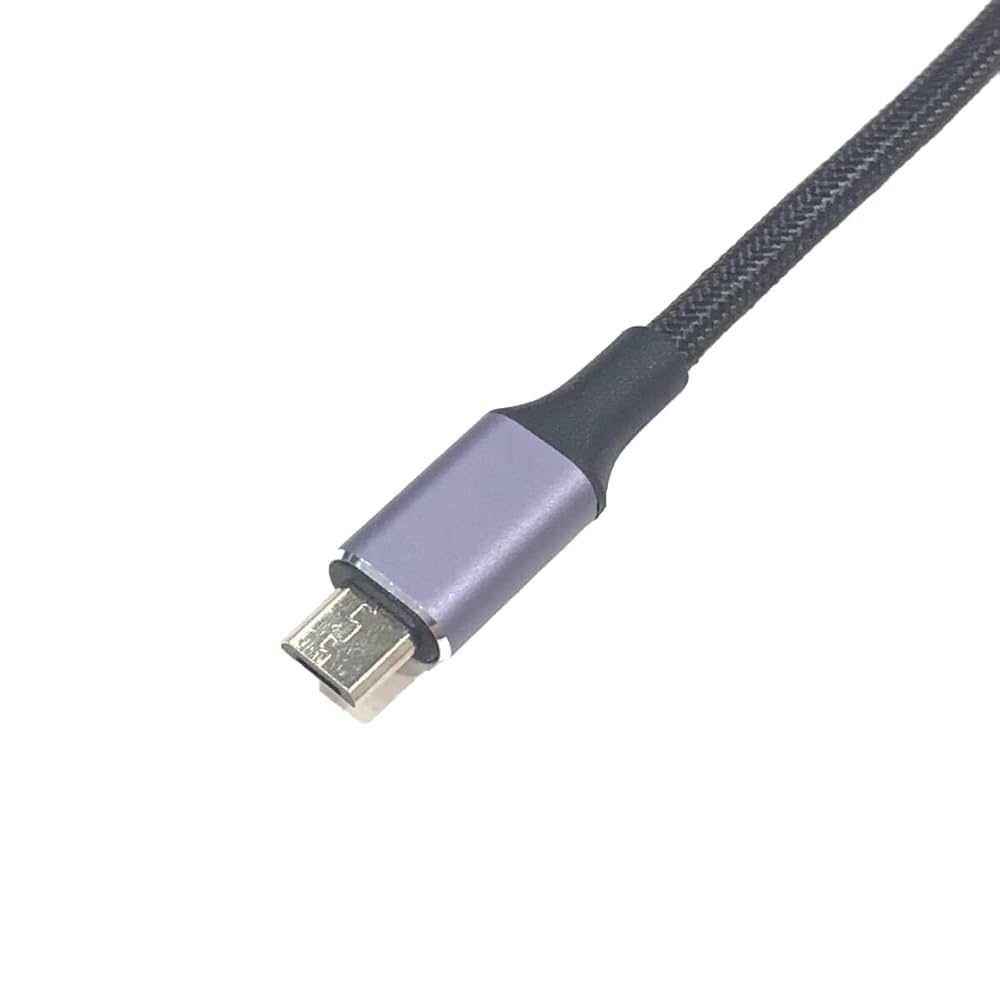 Amazon.co.jp: オーディオファン Type C Micro USB ケーブル L字